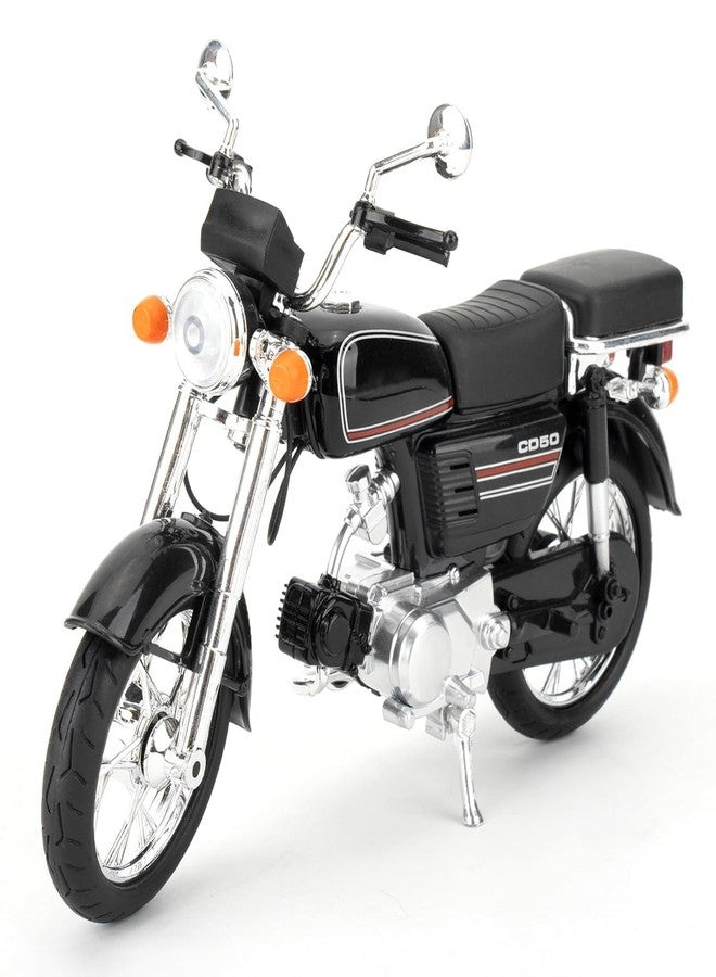 ماياترا نموذج دراجة نارية ماياترا CD50 مصبوب من المعدن، أسود، نسخة طبق الأصل قابلة للتحصيل بمقياس 1:12، طراز كلاسيكي عتيق - Image 1